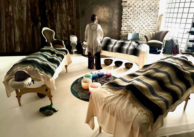 Spinal Flow with Sound Bath for Three Spinal Flow with Sound Bath for Three at Olla Terve, Pagosa Springs